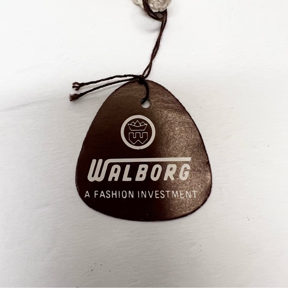 Walborg Silver Sequins Flap Over Crossbody Bag Purse Small Vintage NWT - Picture 5 of 7